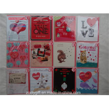 Customized Printing Happy Valentine′s Day Greeting Cards and Envelop